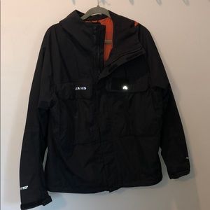 Black And Orange Simms Gortex Buckley Jacket